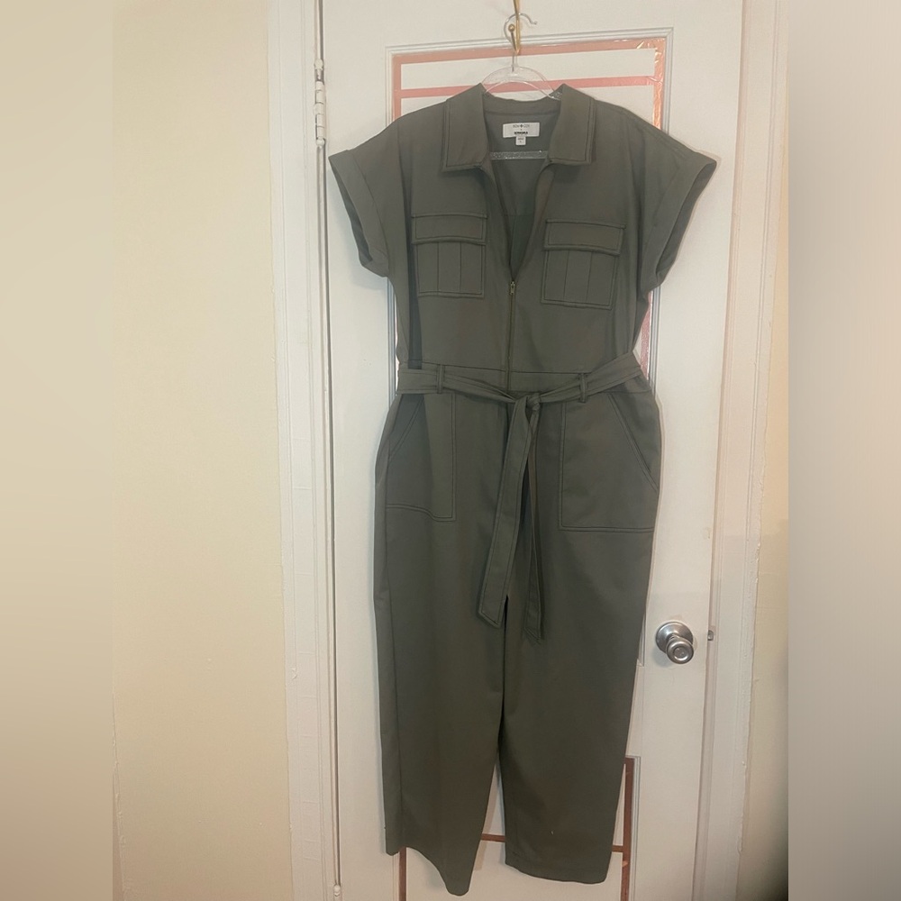 Sonoma’s Now+Gen Army Green Jumpsuit